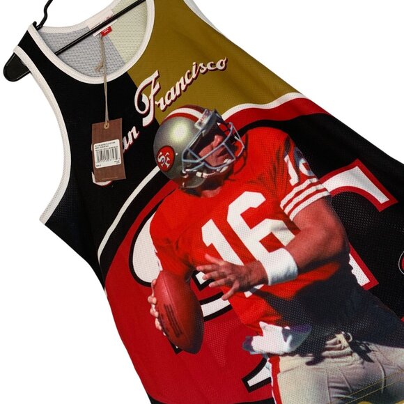 Mitchell & Ness NFL 49ers Joe Montana Player Tank Size Medium Jersey - Picture 1 of 12